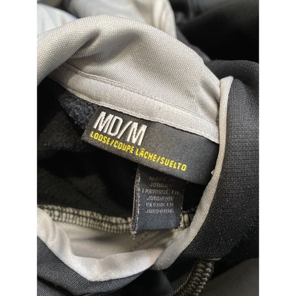 MENS Black Under Armour Hoodie Pre Loved - Picture 6 of 6